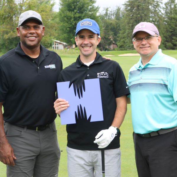 Golfers putt, chip and drive in support of the Grief Resource Center at Golf Fore Horizon 2022